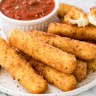 Desi Masala Mozzarella Sticks