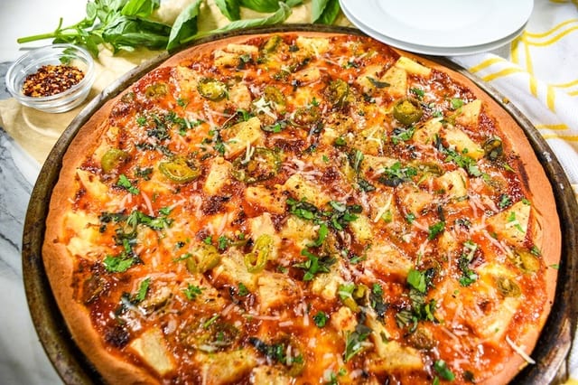 Chili Pineapple Pizza.