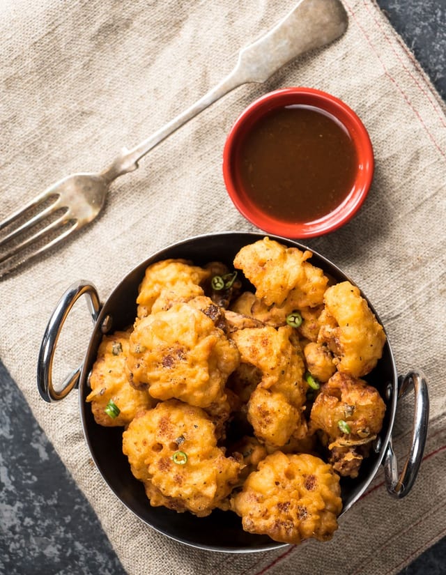 Desi Masala Cauliflower Wings.