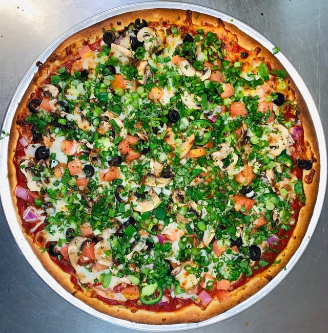 Veggie Pizza.