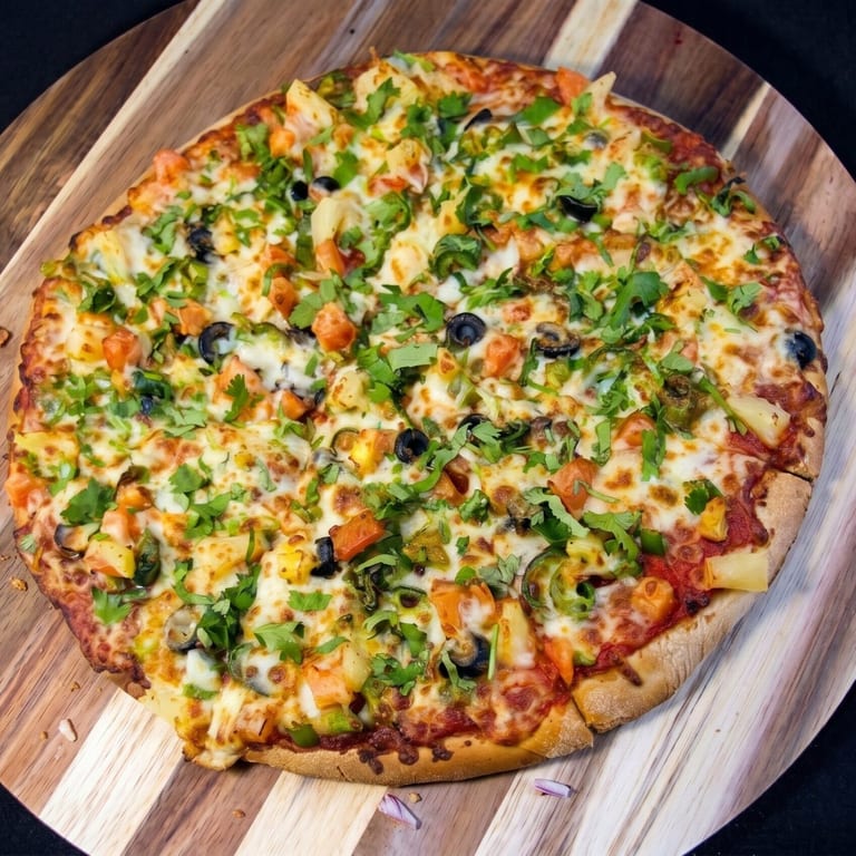 Savor Our Veggie Pizza
