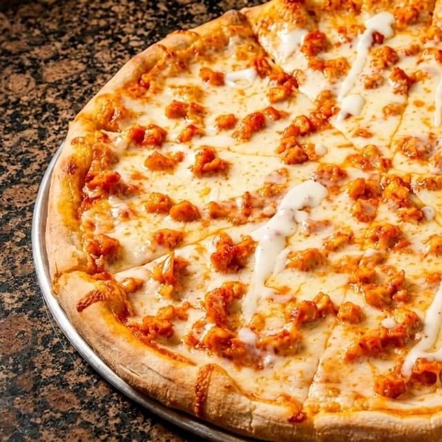 Buffalo Chicken Pizza.