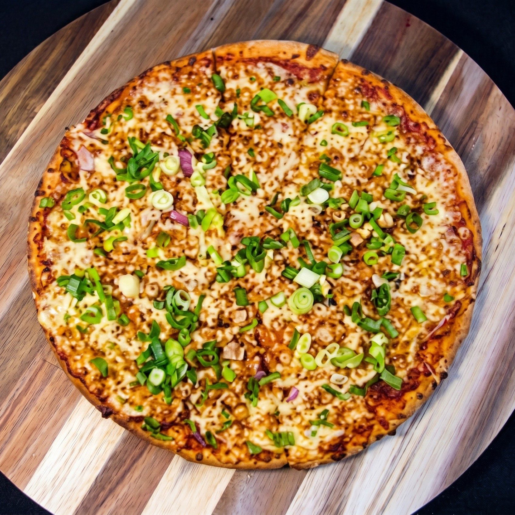 Achari Paneer Pizza.