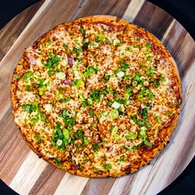 Achari Paneer Pizza.