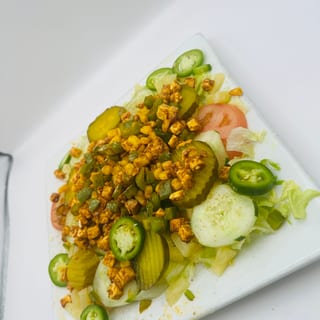Jain Tava Paneer Salad