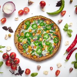 Shahi Paneer Pizza