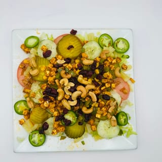 Jain Hara-Bhara Paneer Salad