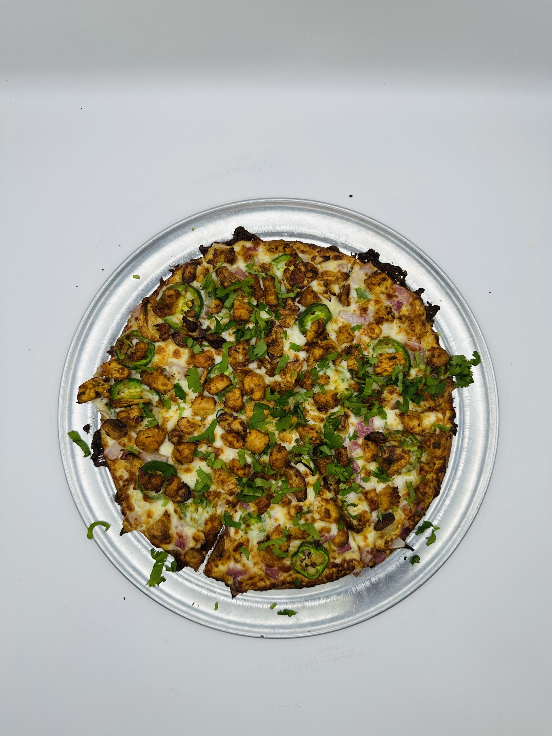 Alfredo Chicken Pizza