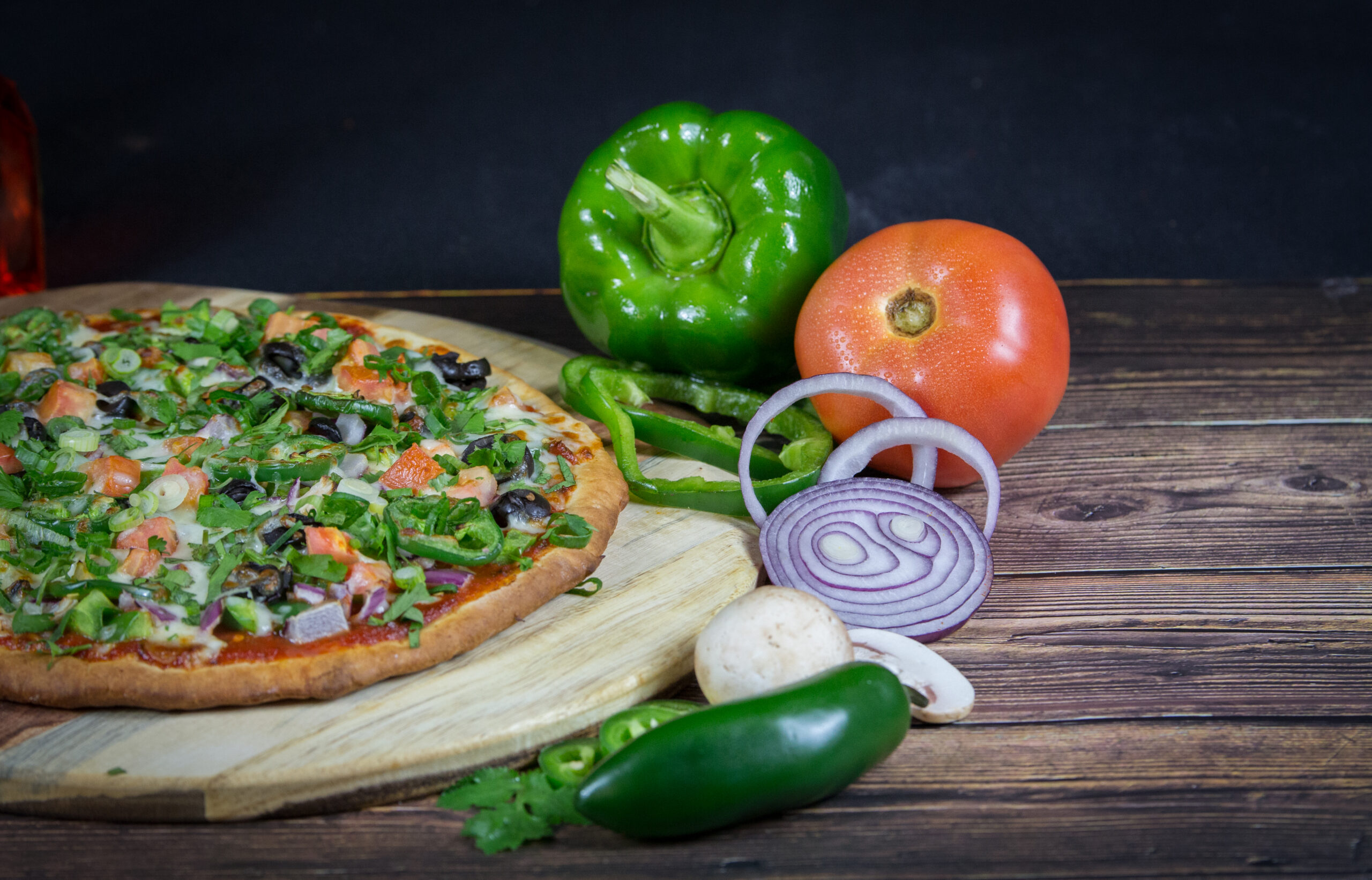 Bombay Veggie Pizza